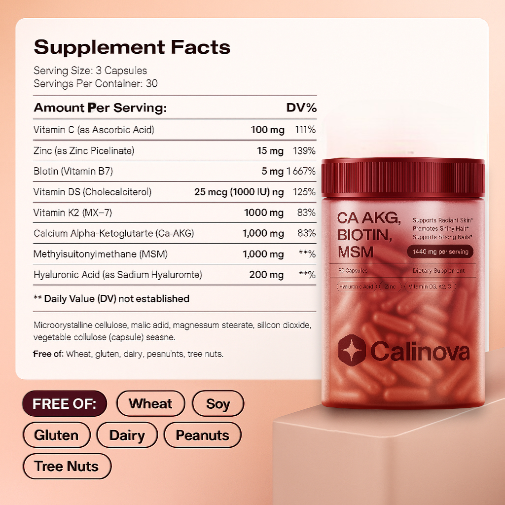 CA-AKG Cellular Beauty Formula